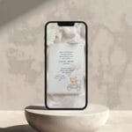 מוקאפ הזמנה לברית